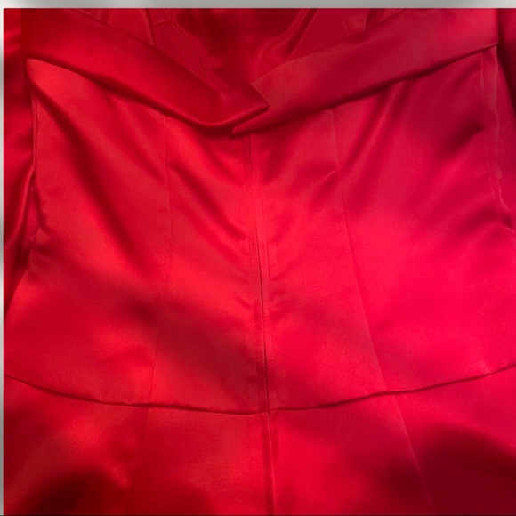 Vintage 2003 Prom/ spring formal/ bridesmaid dress- cherry red size 7/8 by Jump - Picture 7 of 7